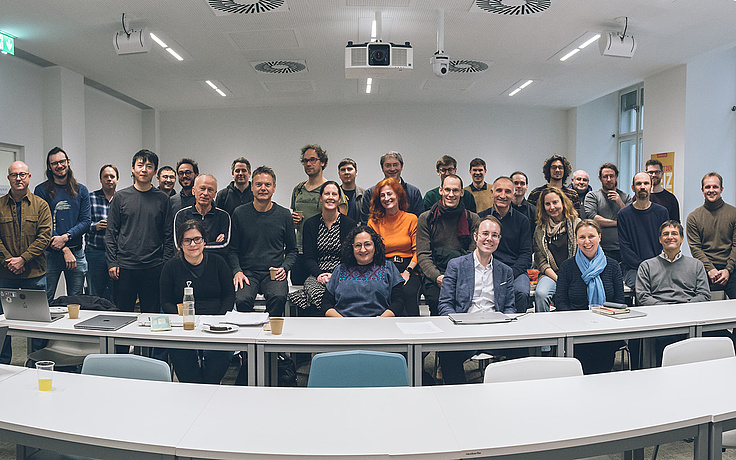 Group picture of the Bilateral AI project team.